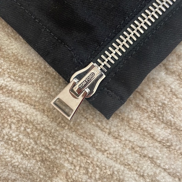 Tom Ford Black Jeans with Silver Hardware Size 26 - Picture 2 of 7